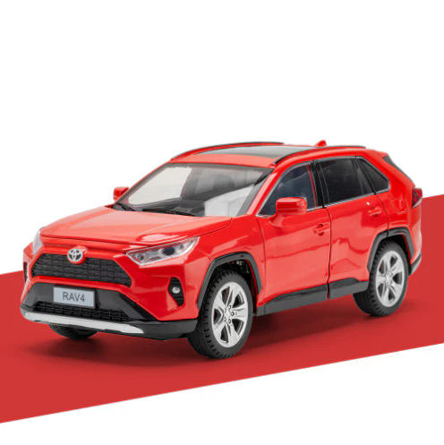1:24 Toyota RAV4 Alloy Model -Foldable Design