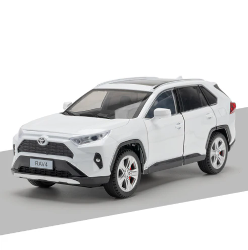 1:24 Toyota RAV4 Alloy Model -Foldable Design