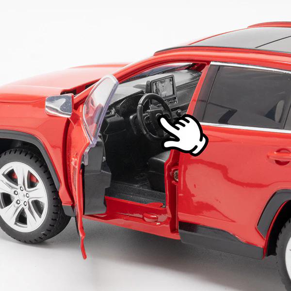 1:24 Toyota RAV4 Alloy Model -Foldable Design