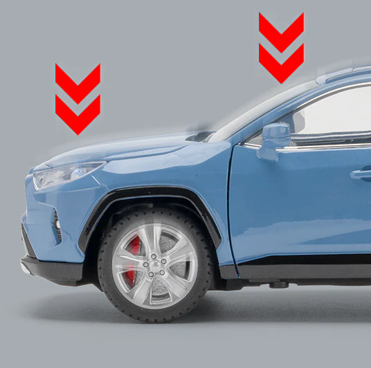1:24 Toyota RAV4 Alloy Model -Foldable Design