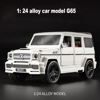 1:24 Mercedes Benz G65 Model Car Die Cast Simulation
