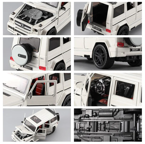 1:24 Mercedes Benz G65 Model Car Die Cast Simulation