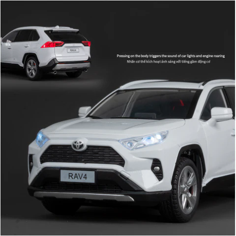 1:24 Toyota RAV4 Alloy Model -Foldable Design