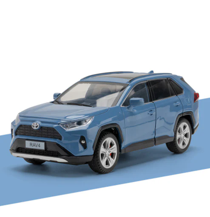 1:24 Toyota RAV4 Alloy Model -Foldable Design